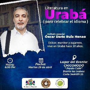 Evento Literatura en Urabá: Para Celebrar el Idioma