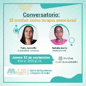 Evento Chrochet como terapia emocional