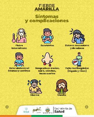 Evento Síntomas de la Fiebre Amarilla