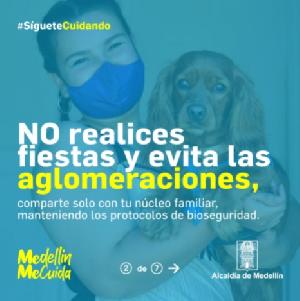 Evento No a las aglomeraciones