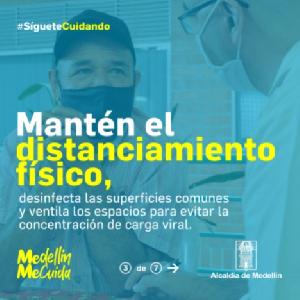 Evento Mantén el distanciamiento